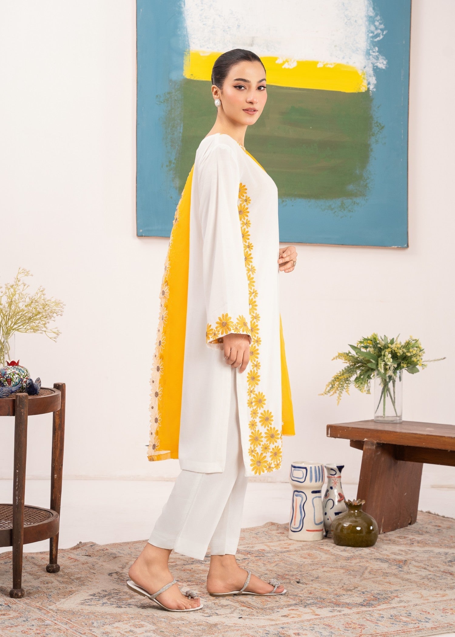 Pehnawa Basics PEHNAWA LINEN EMBROIDERED Women 3pcs