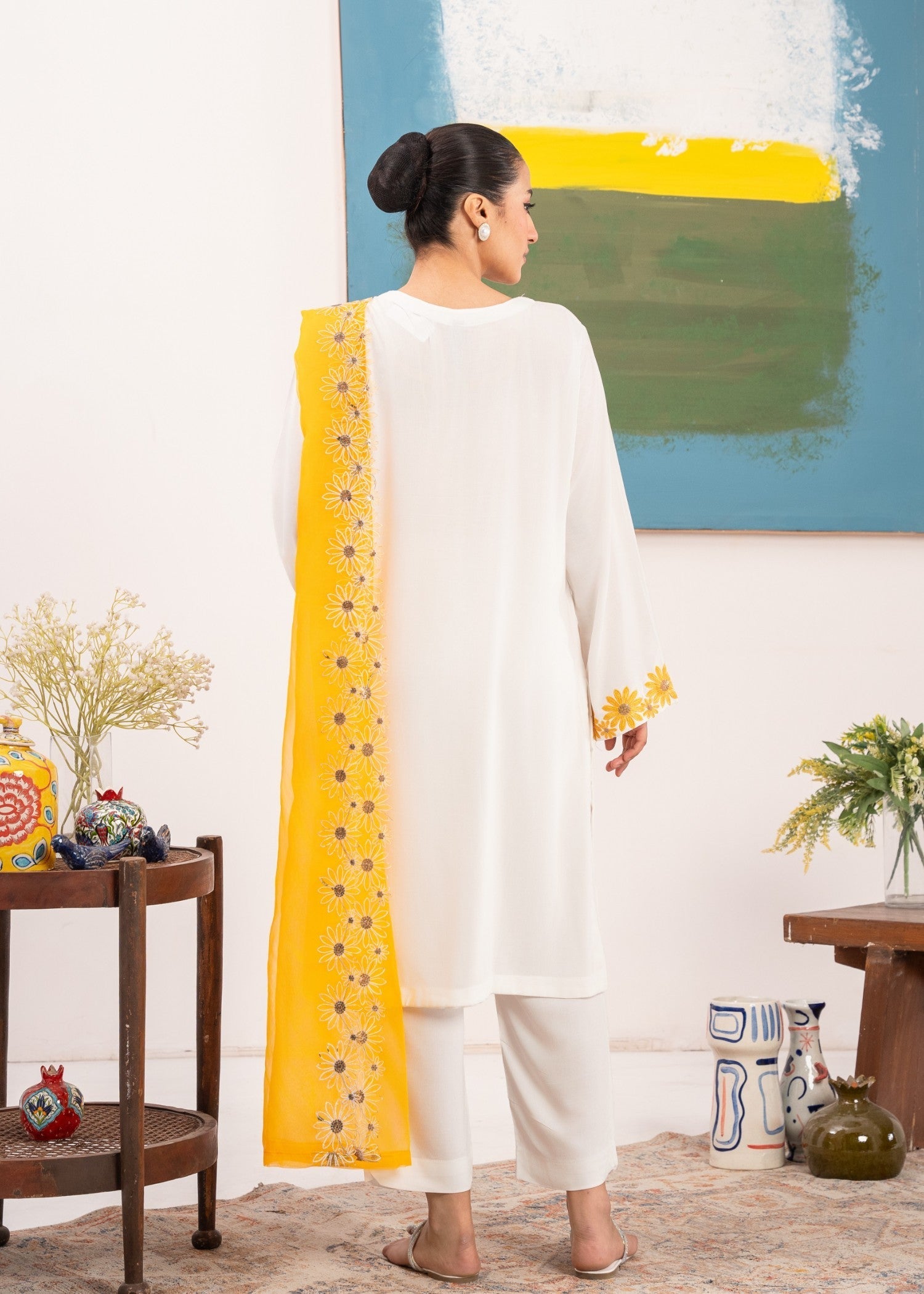 Pehnawa Basics PEHNAWA LINEN EMBROIDERED Women 3pcs