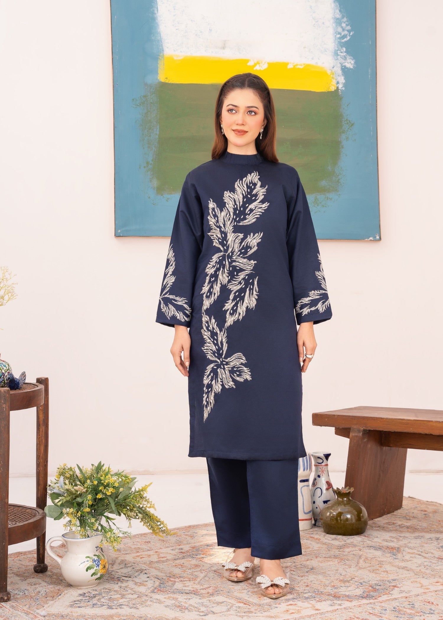 Pehnawa Basics A N KHADDI KURTA D Women 2pcs