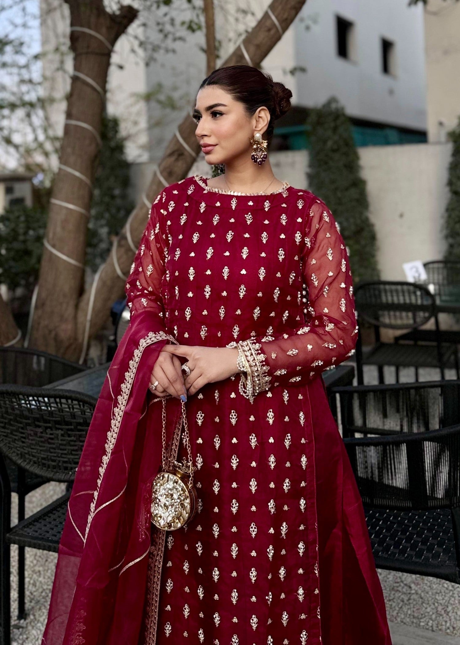 Laal Clothing LJR 044 Women 4pcs