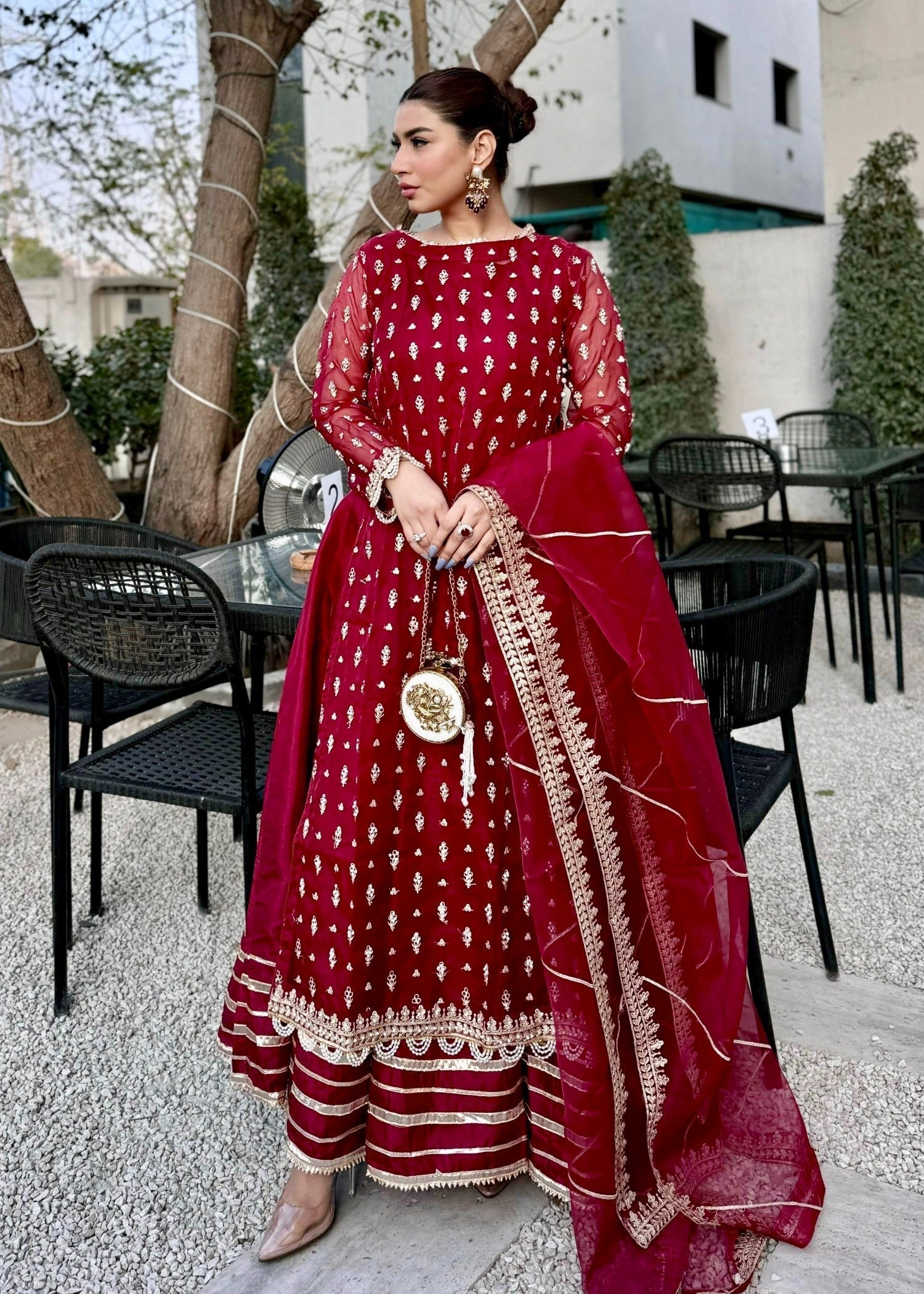 Laal Clothing LJR 044 Women 4pcs