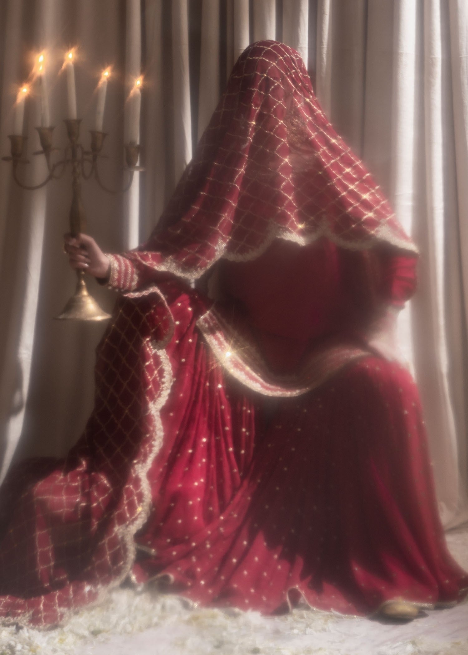 Rang-e-Haya Shehrbano (Fuchsia Red) Women 4pcs