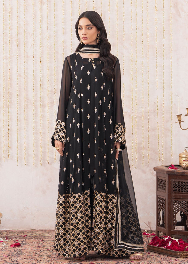 Rang-e-Haya Sunghar (Black) Women 4pcs