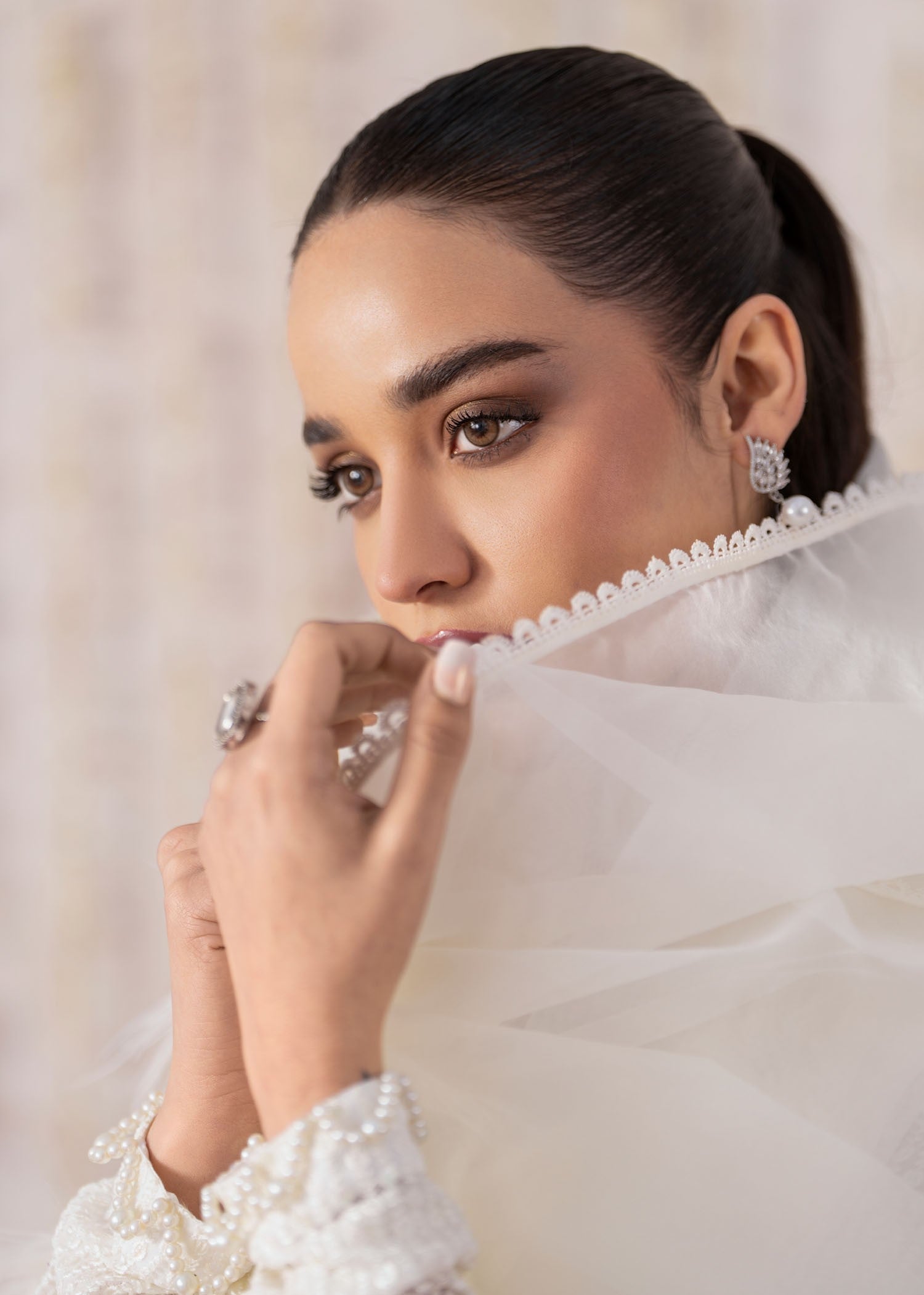 Rang-e-Haya Zeenat (White) Women 4pcs