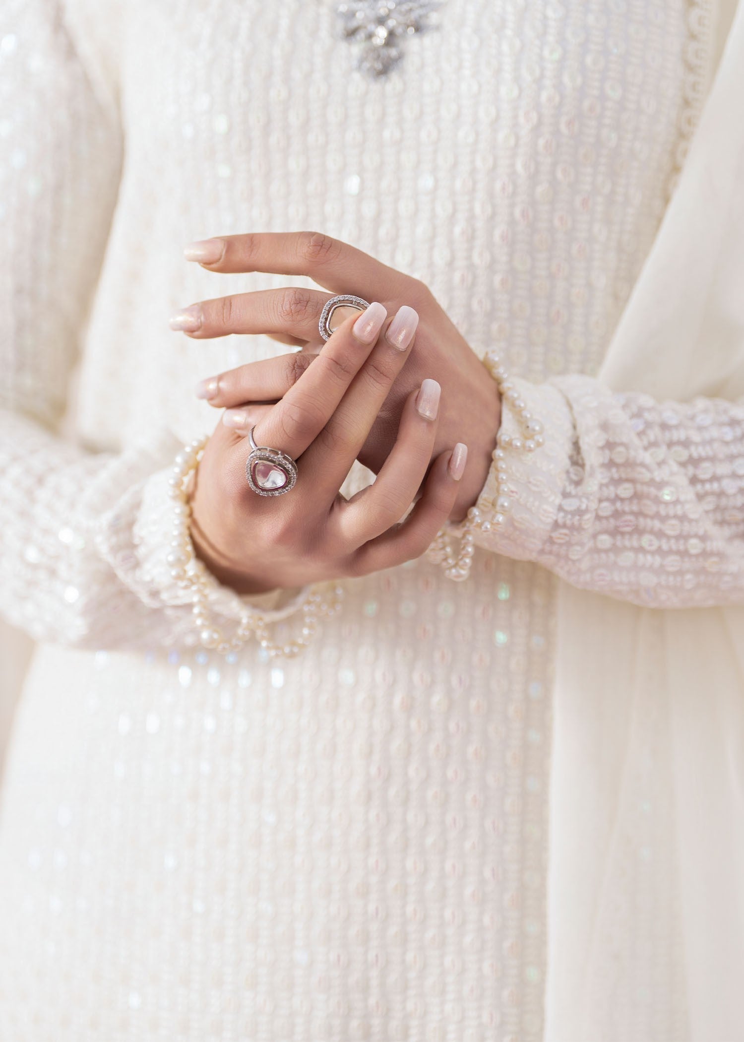 Rang-e-Haya Zeenat (White) Women 4pcs