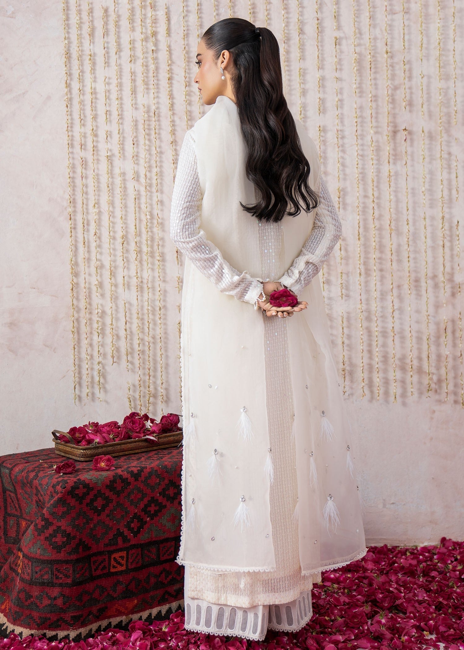 Rang-e-Haya Zeenat (White) Women 4pcs