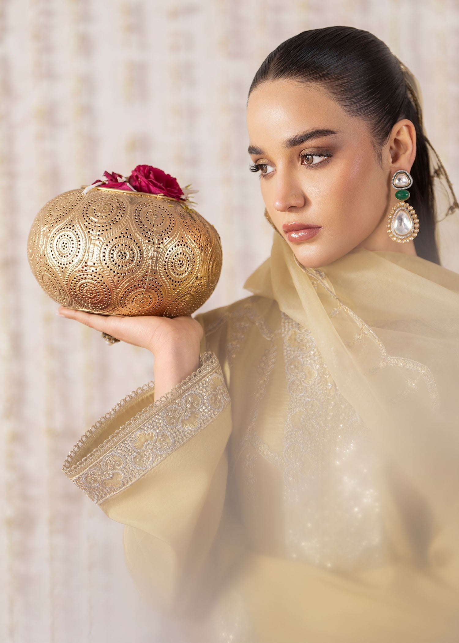 Rang-e-Haya Armala (Lime) Women 3pcs