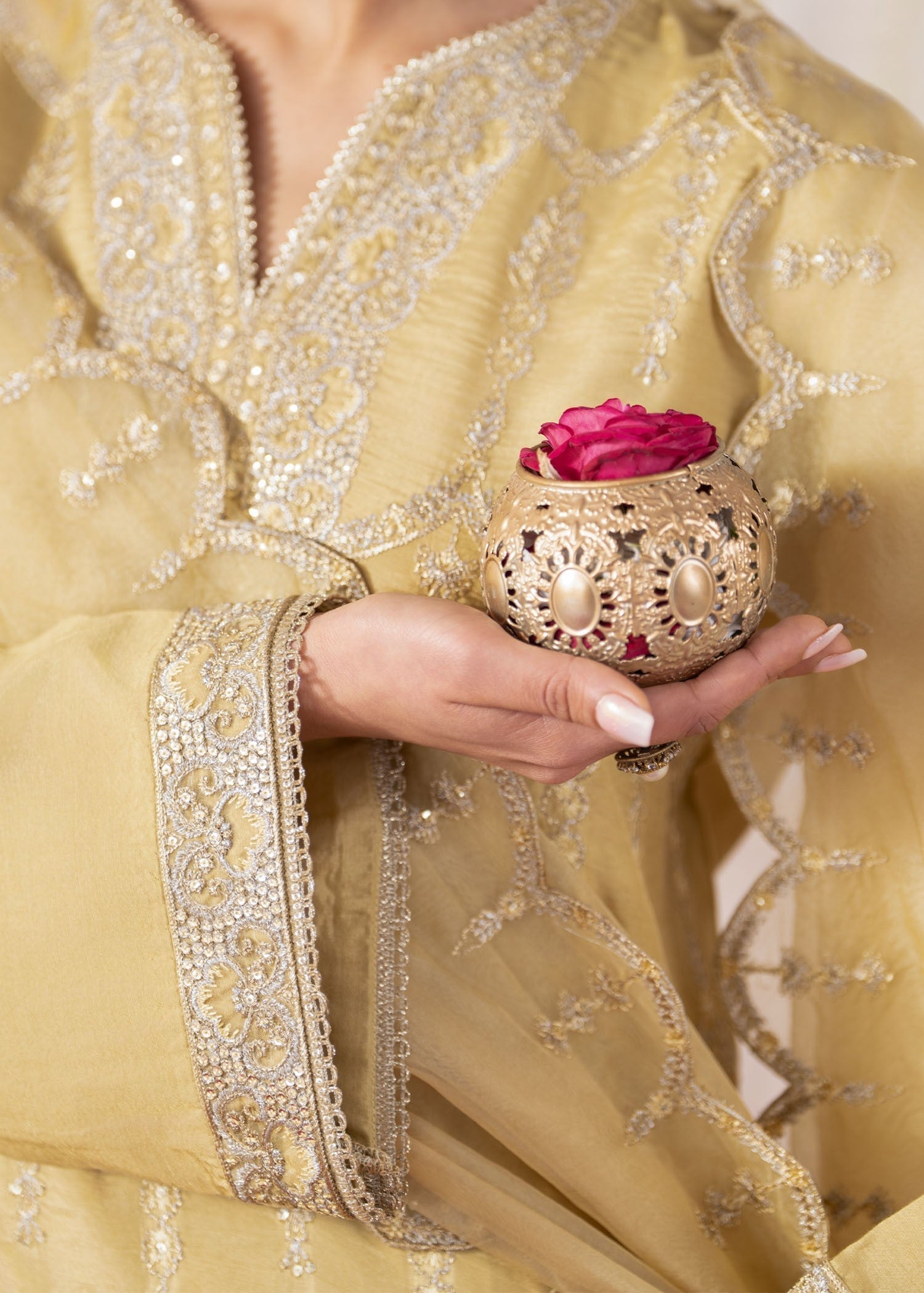 Rang-e-Haya Armala (Lime) Women 3pcs