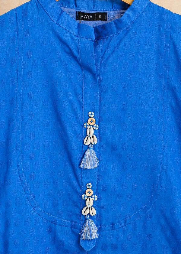 Haya Printed Solid Suit SW24 294 Women 2pcs