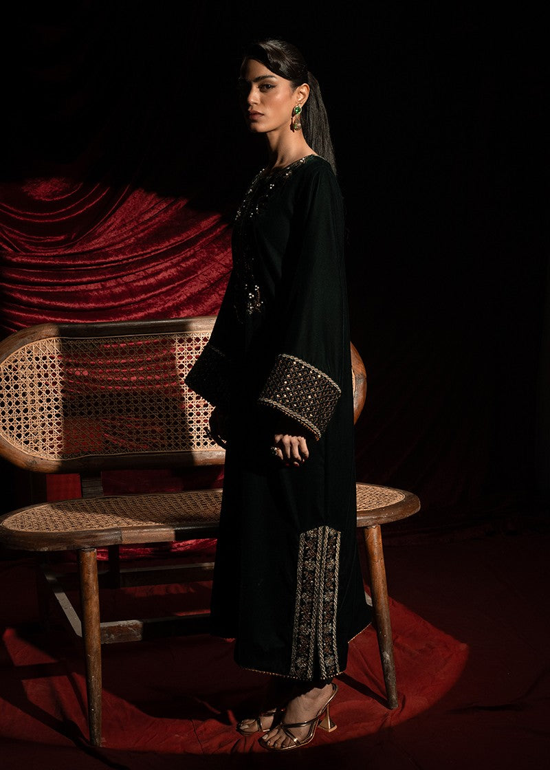 Kross Kulture 1428 VELVET LONG SHIRT Women 1pcs