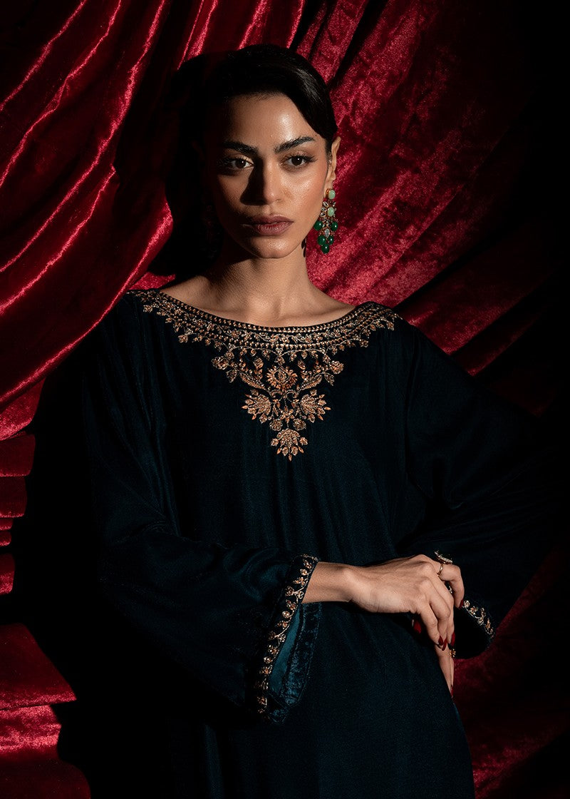 Kross Kulture 1424 Velvet Long Shirt Women 1pcs