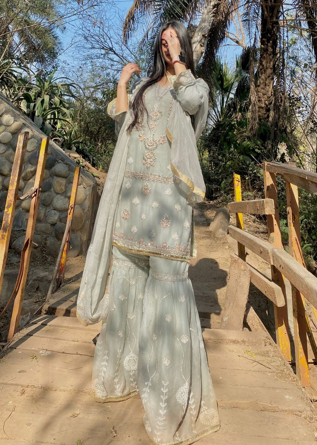 Waniya Awais WAS 09 Stitched Women 3pcs