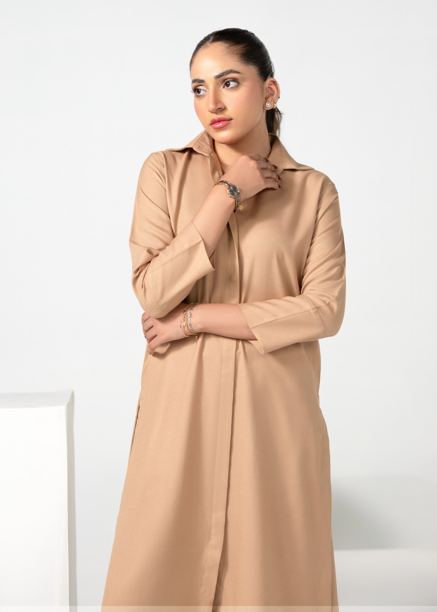 Divinely Crafted Women's Cord Sets Warm Embrace Golden Dune Gold Lea Fall Women 2pcs