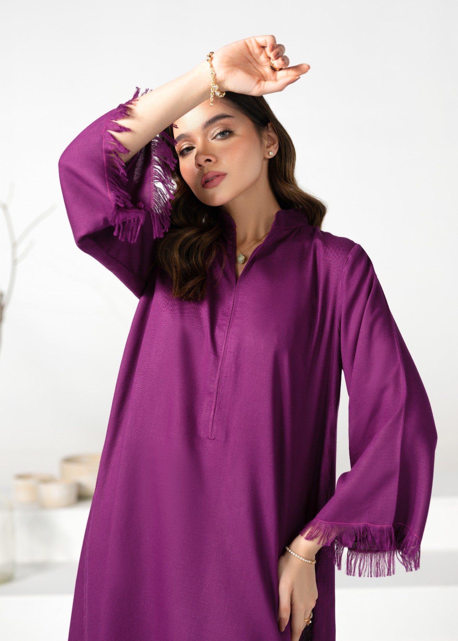 Divinely Crafted Women's Cord Sets Bold Statements Berry Luxe Purple Lea Fall Women 2pcs