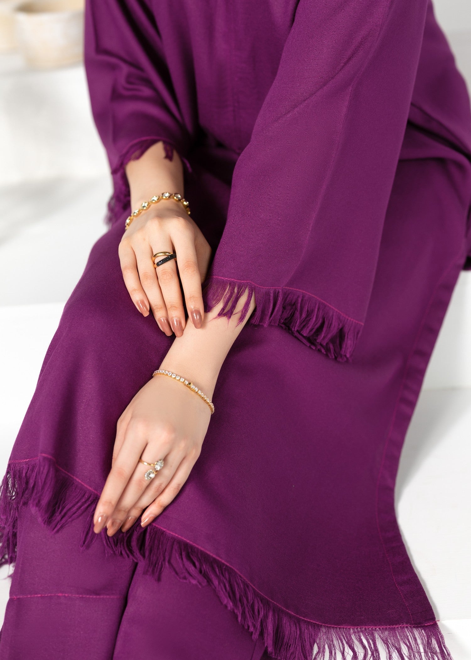 Divinely Crafted Women's Cord Sets Bold Statements Berry Luxe Purple Lea Fall Women 2pcs