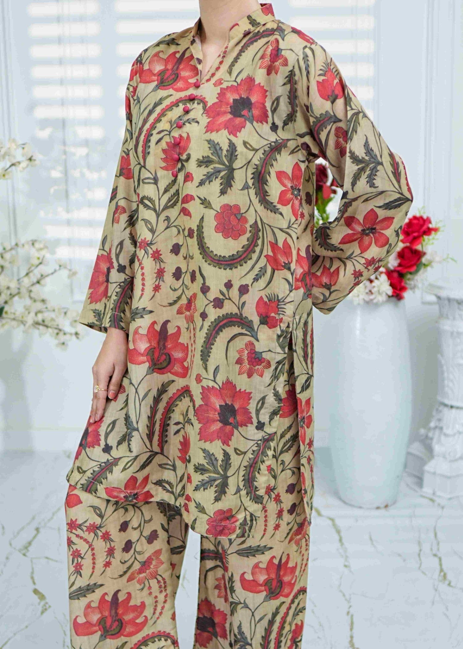 Zuruj Pret Crimson Bloom Women 2pcs