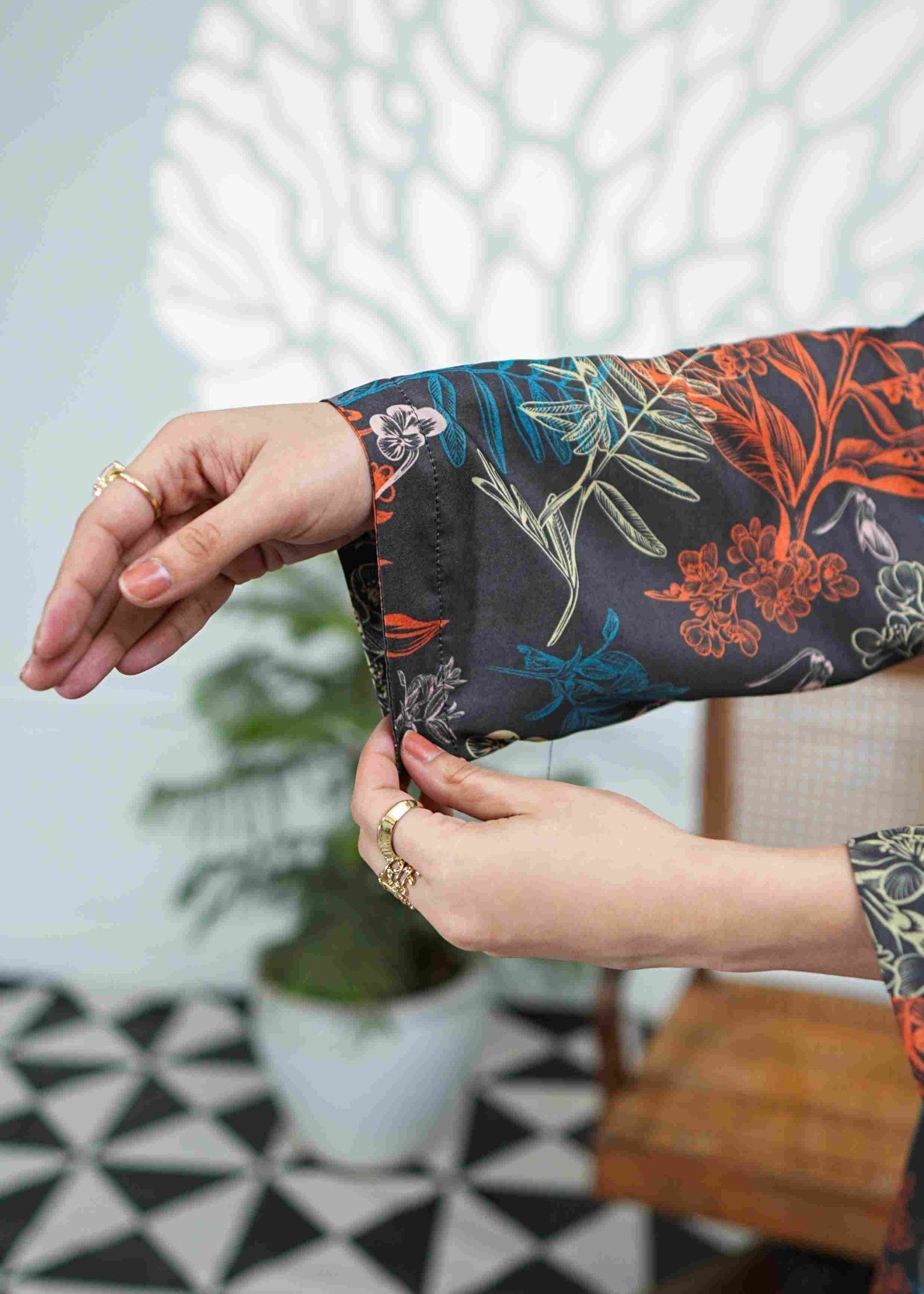 Zuruj Pret Midnight Flora Women 2pcs