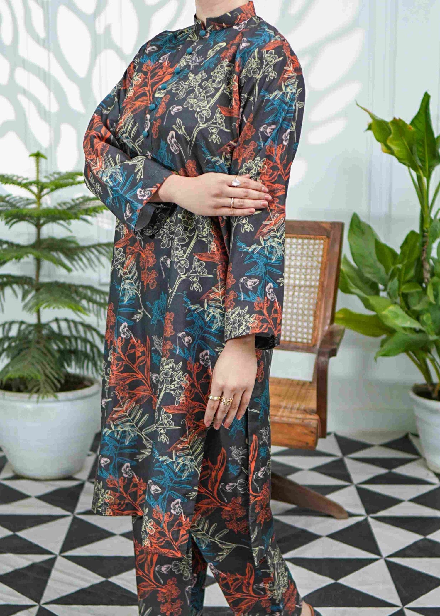 Zuruj Pret Midnight Flora Women 2pcs