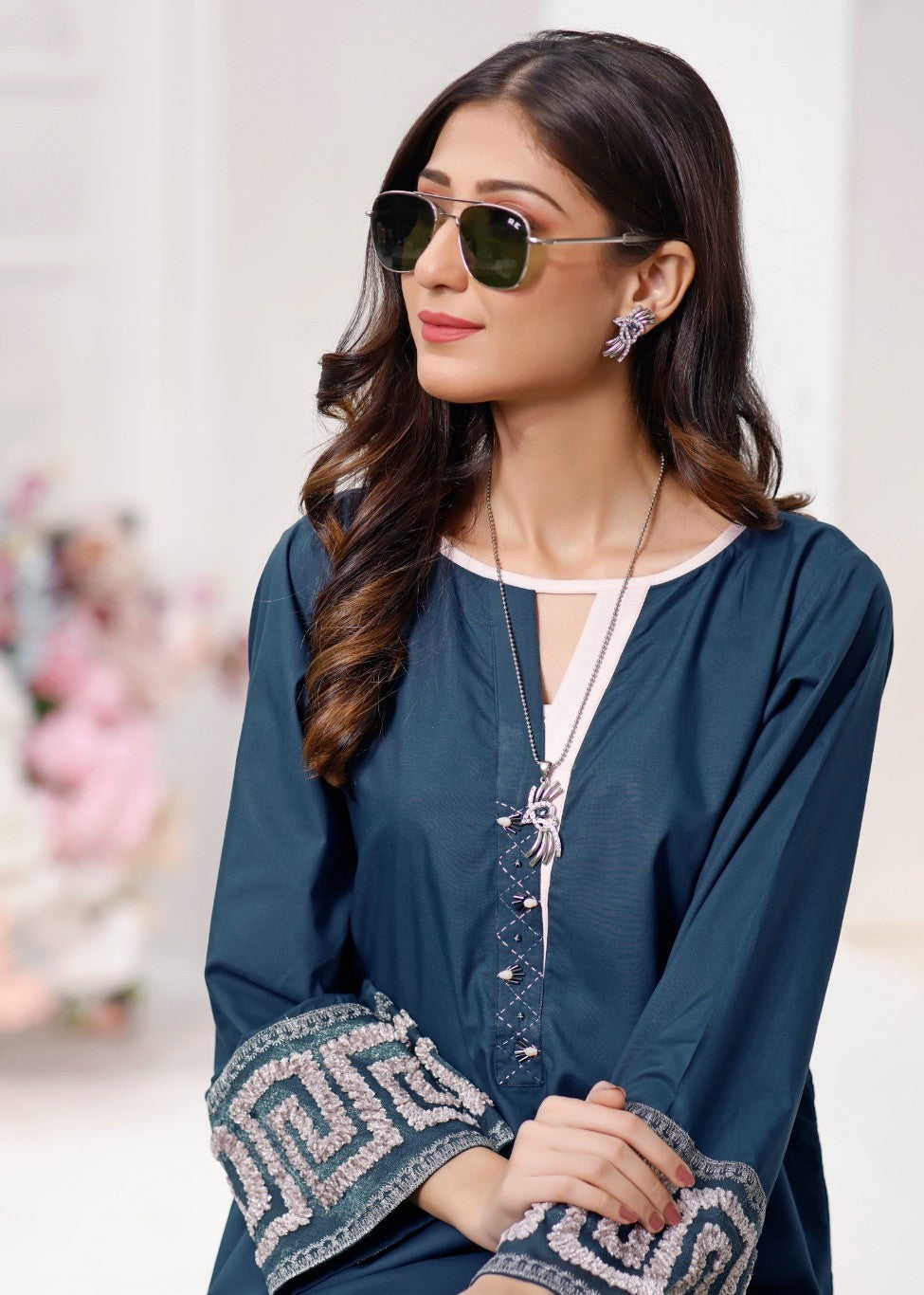 Kumash Textiles Geometrical Kurti Women 1pcs