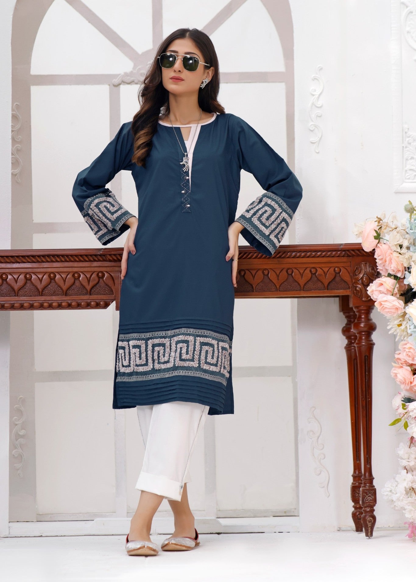 Kumash Textiles Geometrical Kurti Women 1pcs