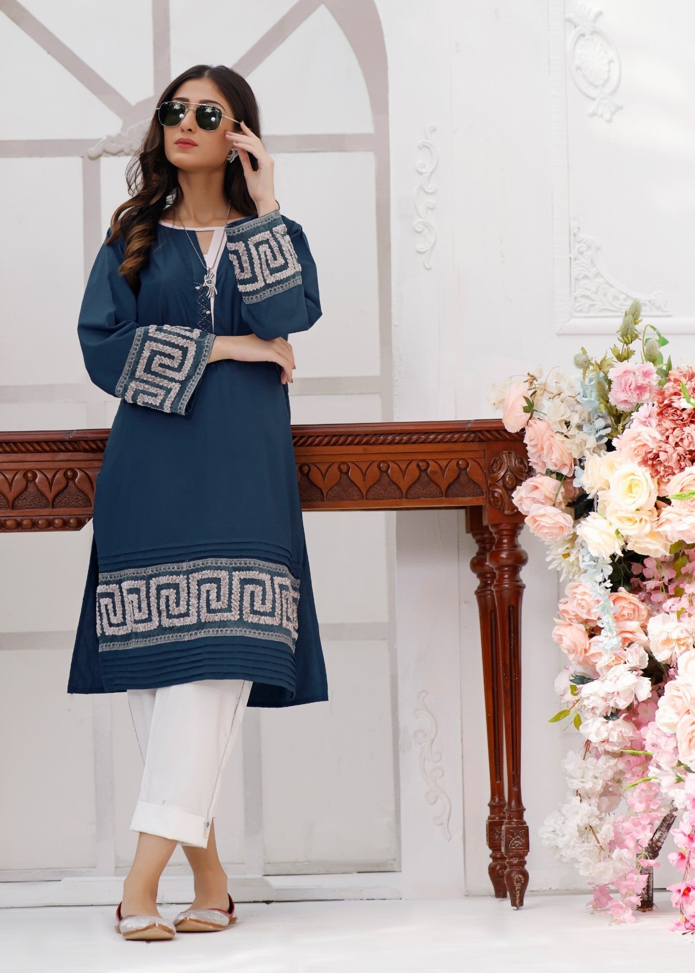 Kumash Textiles Geometrical Kurti Women 1pcs