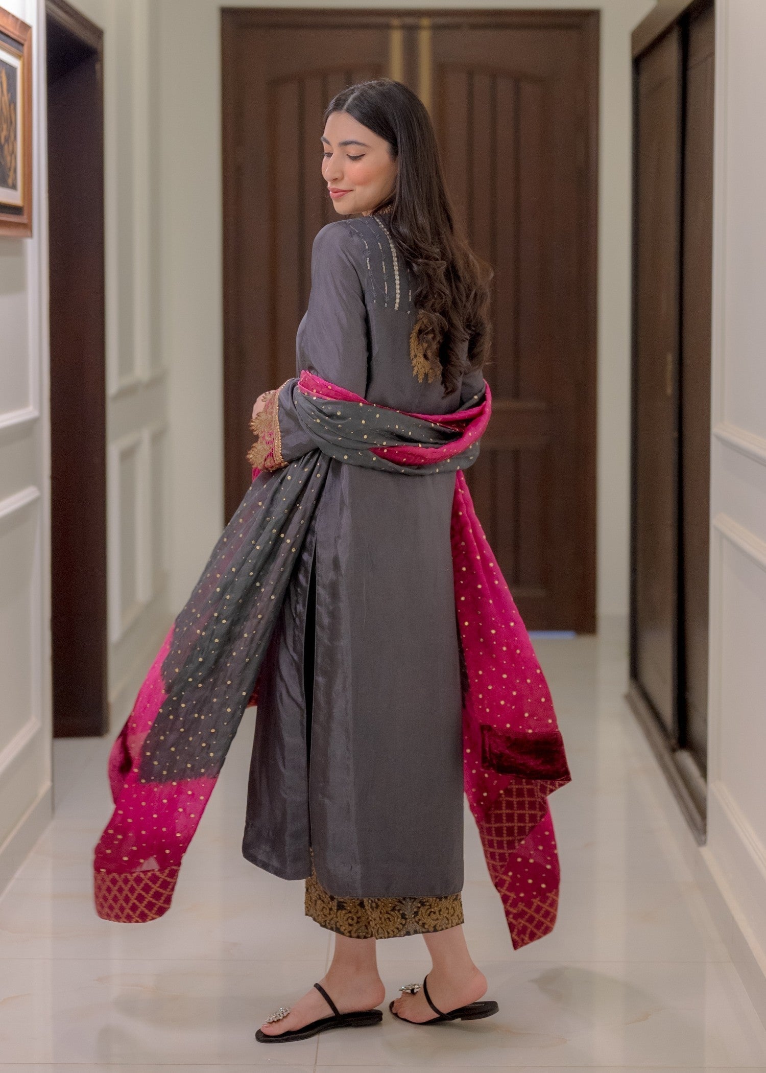 Wardrobe Essentials FUCHSIA VEIL Women 3pcs