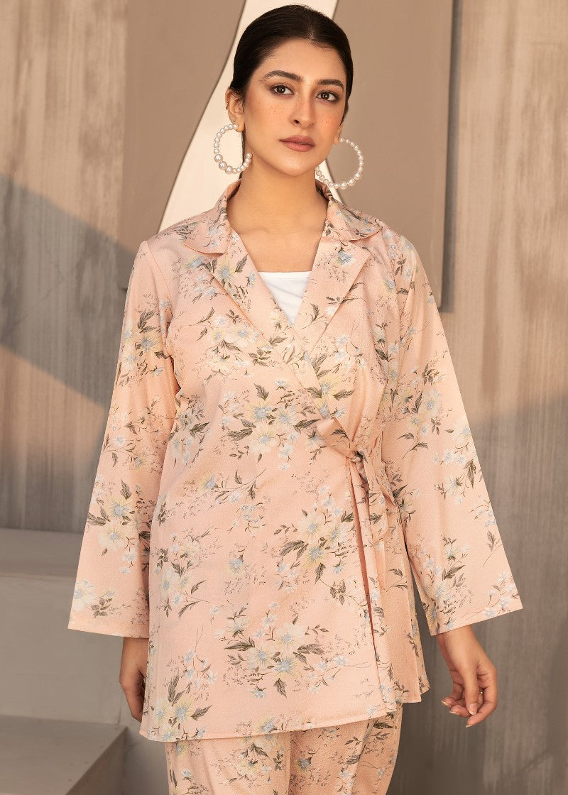 Myaura M05 Pink Floral Print Women 2pcs