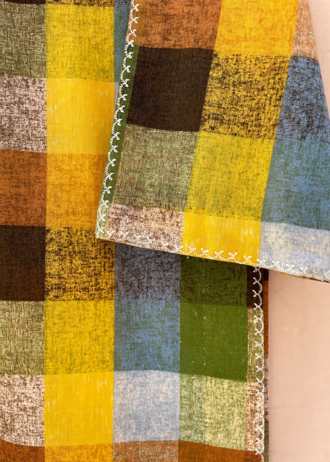 Bespoke Check Kurta Women 1pcs