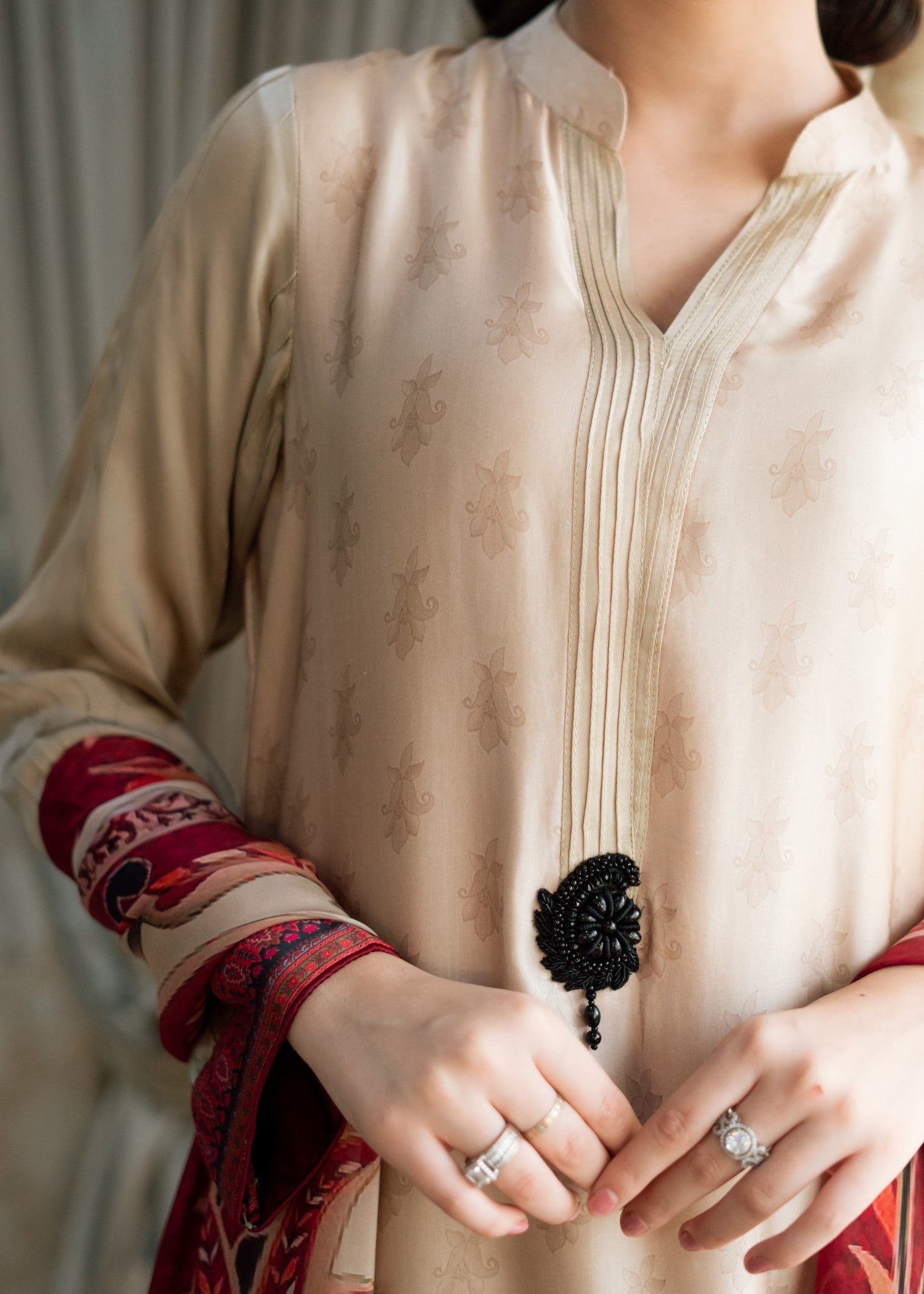 Wardrobe Essentials CRIMSON PAISLEY Women 3pcs