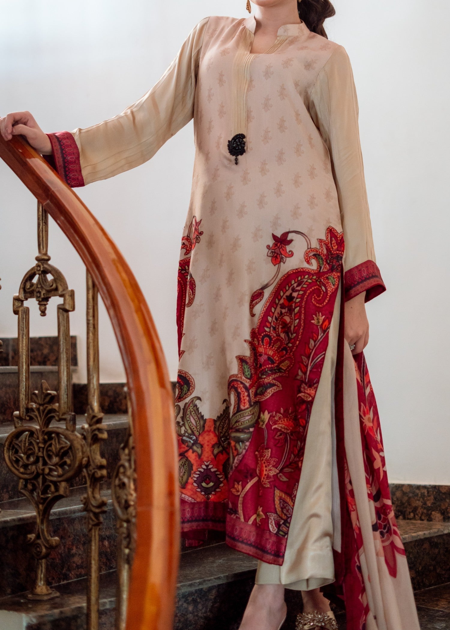 Wardrobe Essentials CRIMSON PAISLEY Women 3pcs