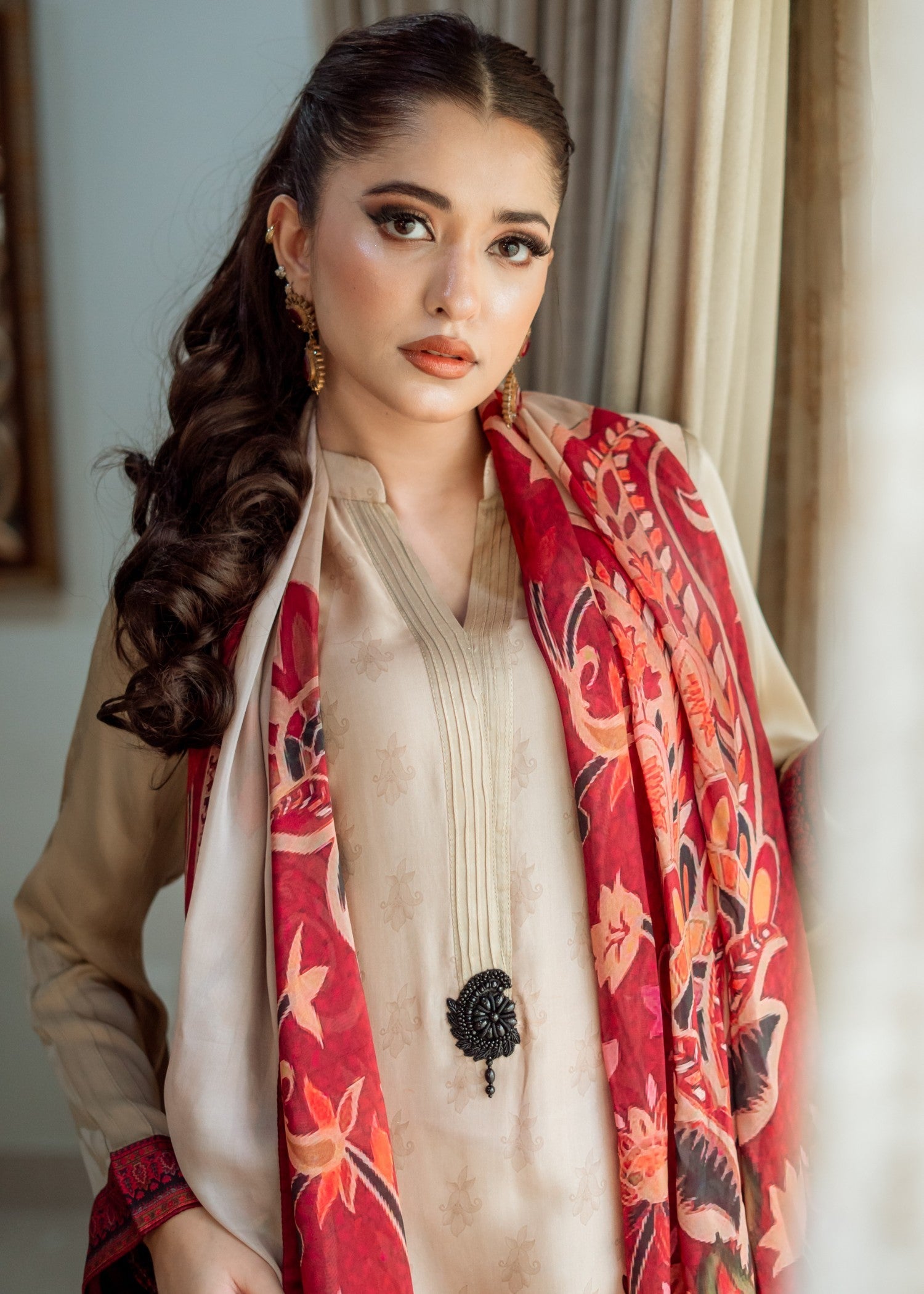 Wardrobe Essentials CRIMSON PAISLEY Women 3pcs