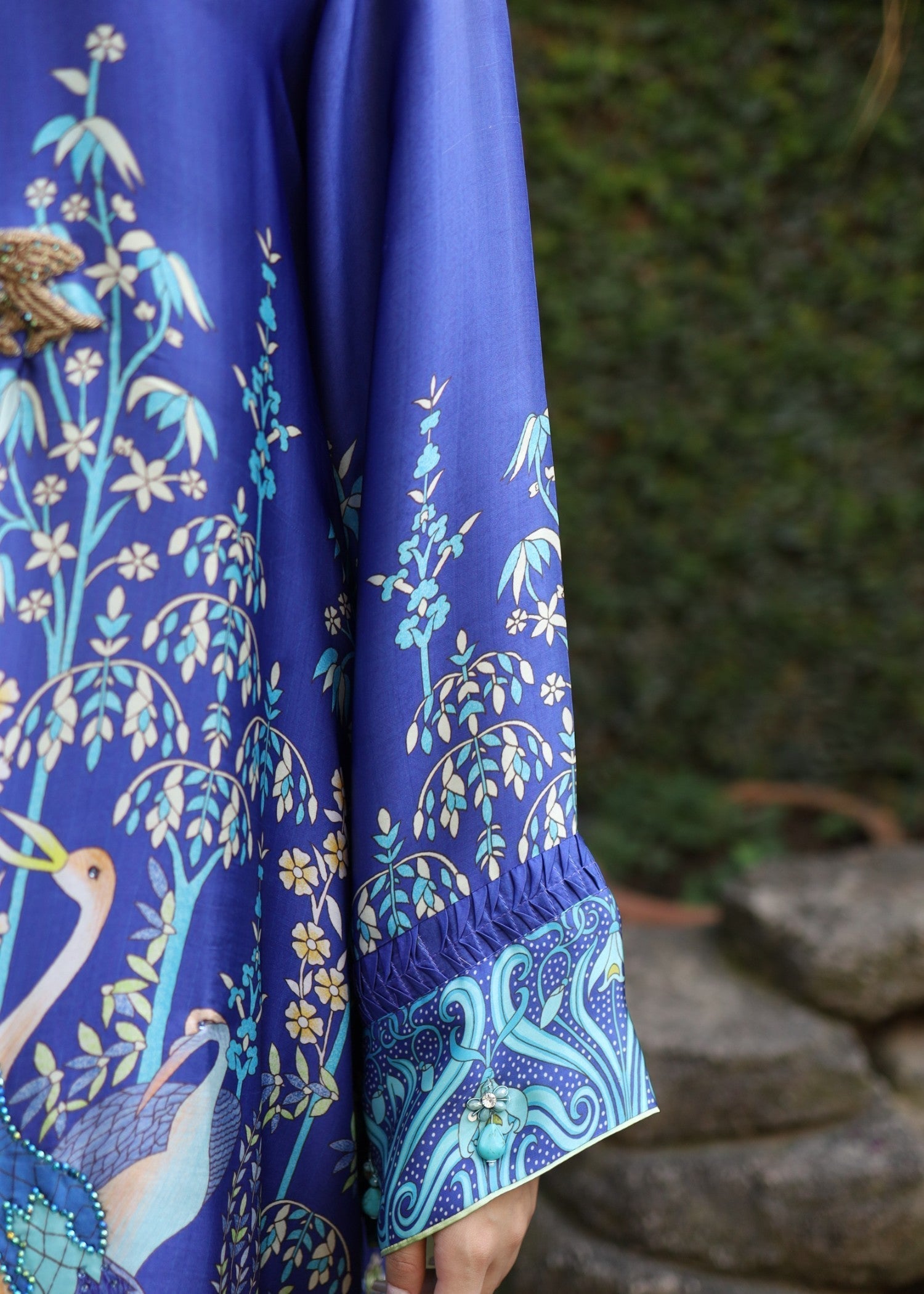 Wardrobe Essentials Floral Flight in Blue Women 2pcs