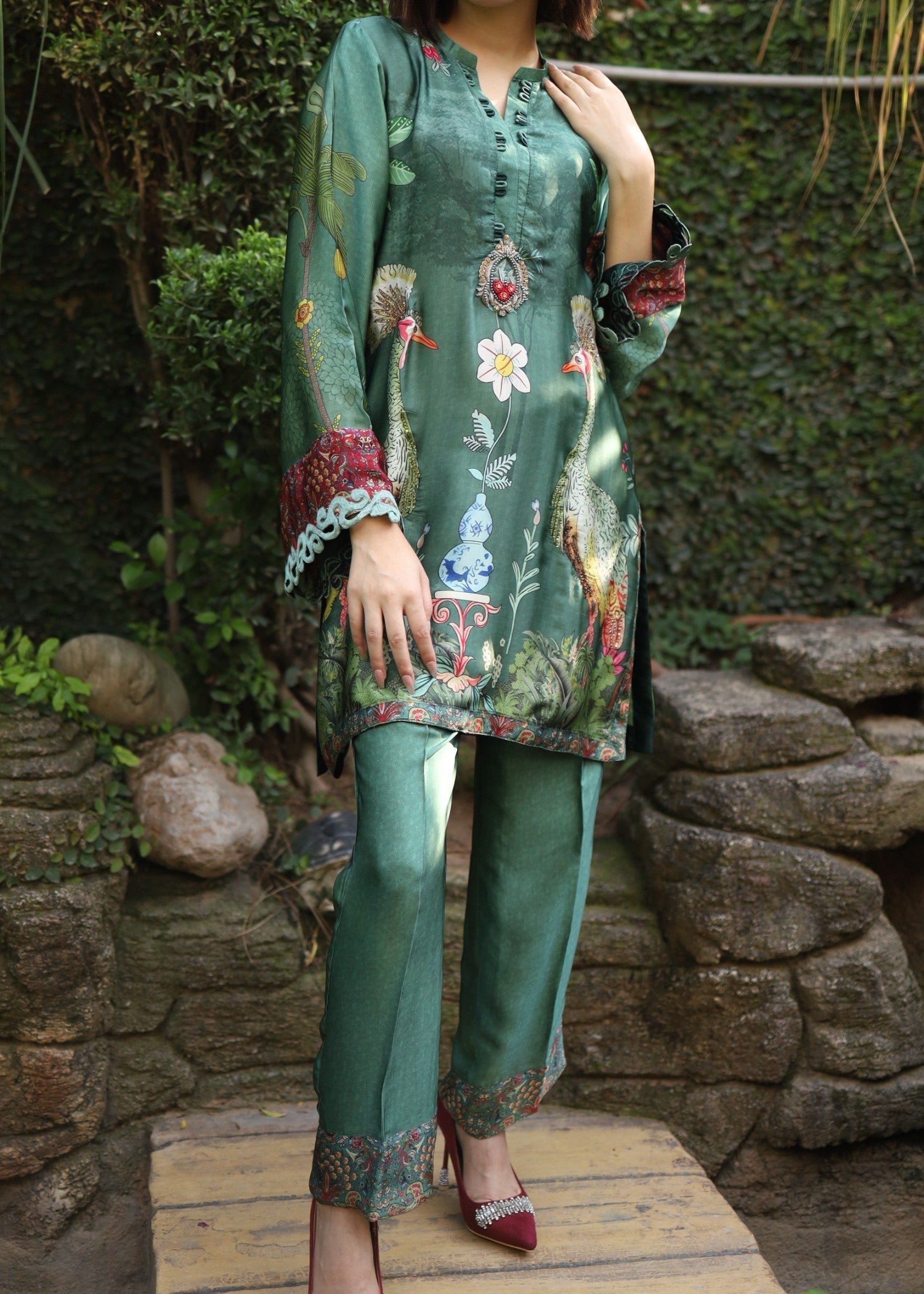 Wardrobe Essentials The Forest Haven Women 2pcs