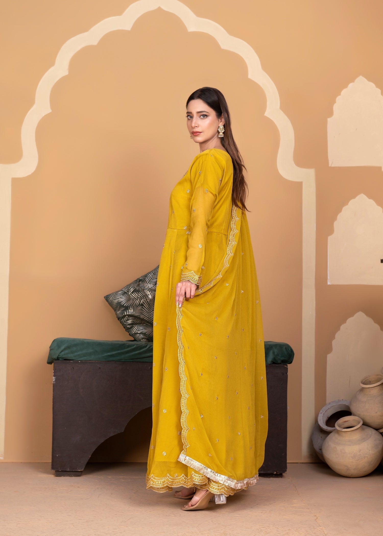 Reet Rivaj Zayna Maxi On chiffon Women 3pcs