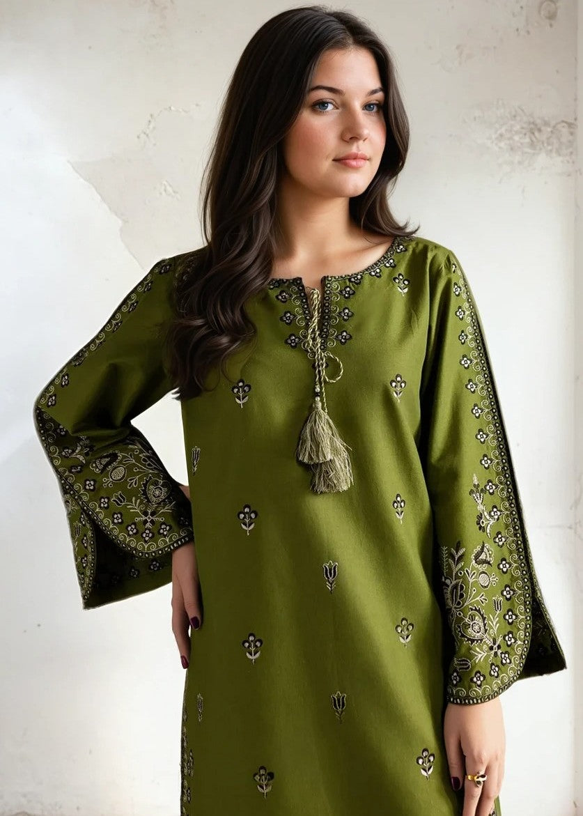 Chaudhary Arts Hijaa Embroidered Women 2pcs