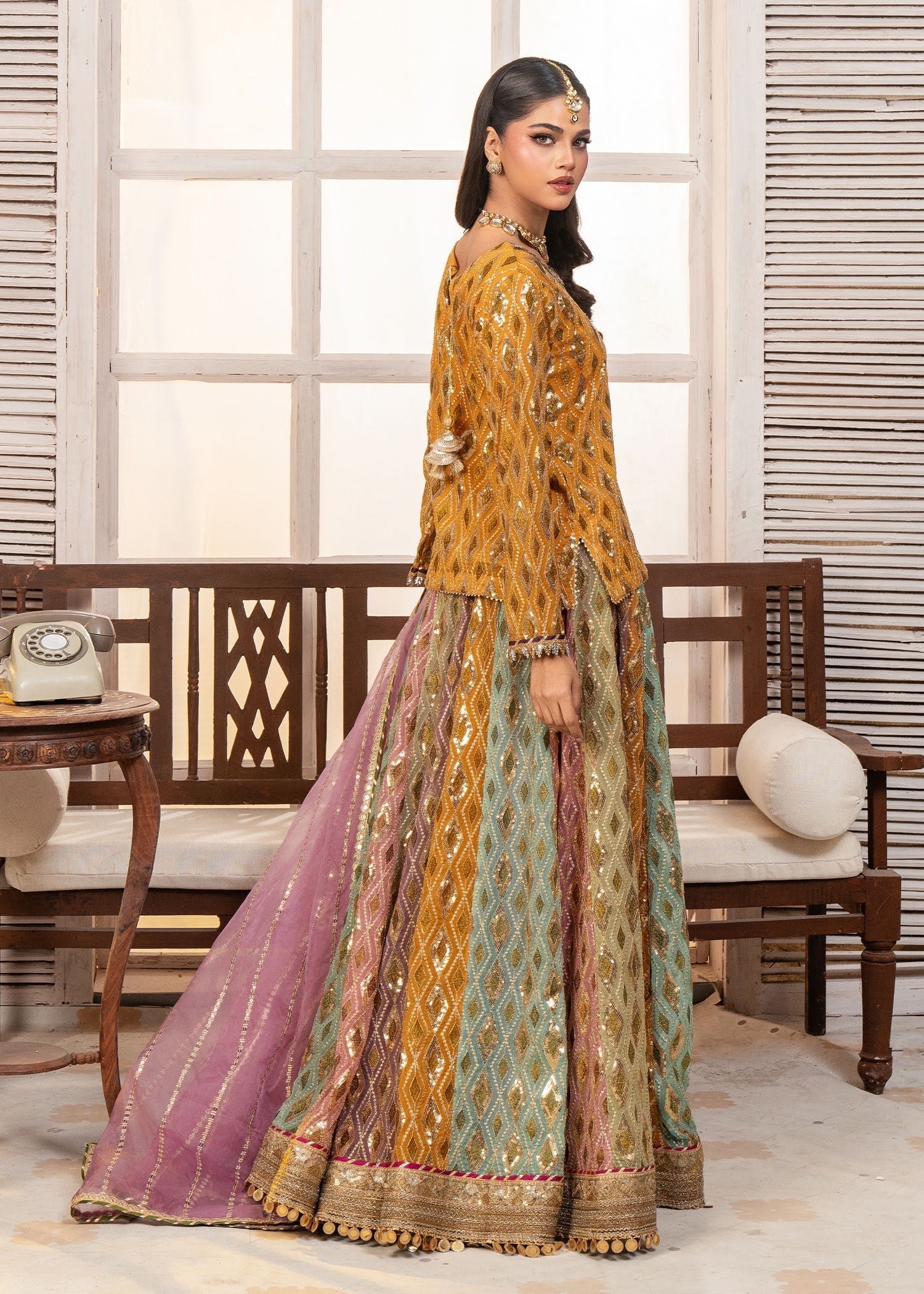 Ayesha Closet Sitara Multicolor Charm Women 3pcs