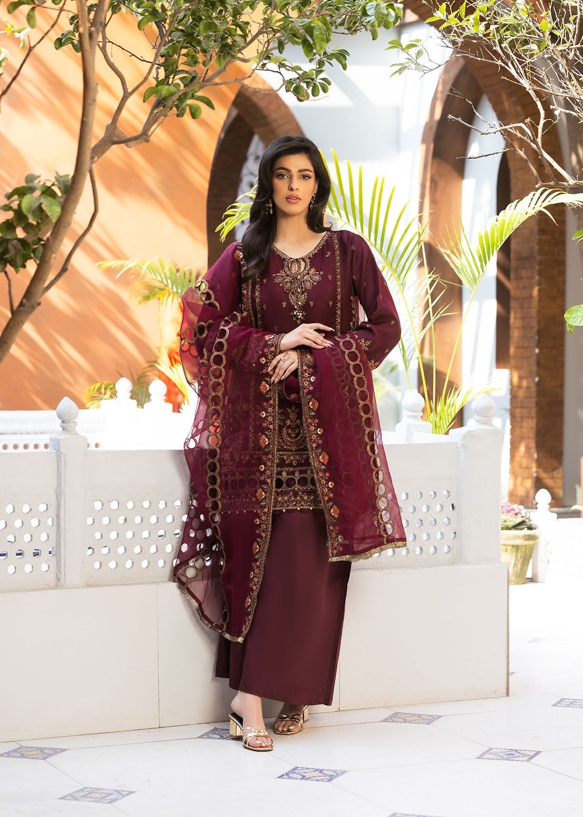 Bin Tayyab (BT006048 MRN) Women 3pcs