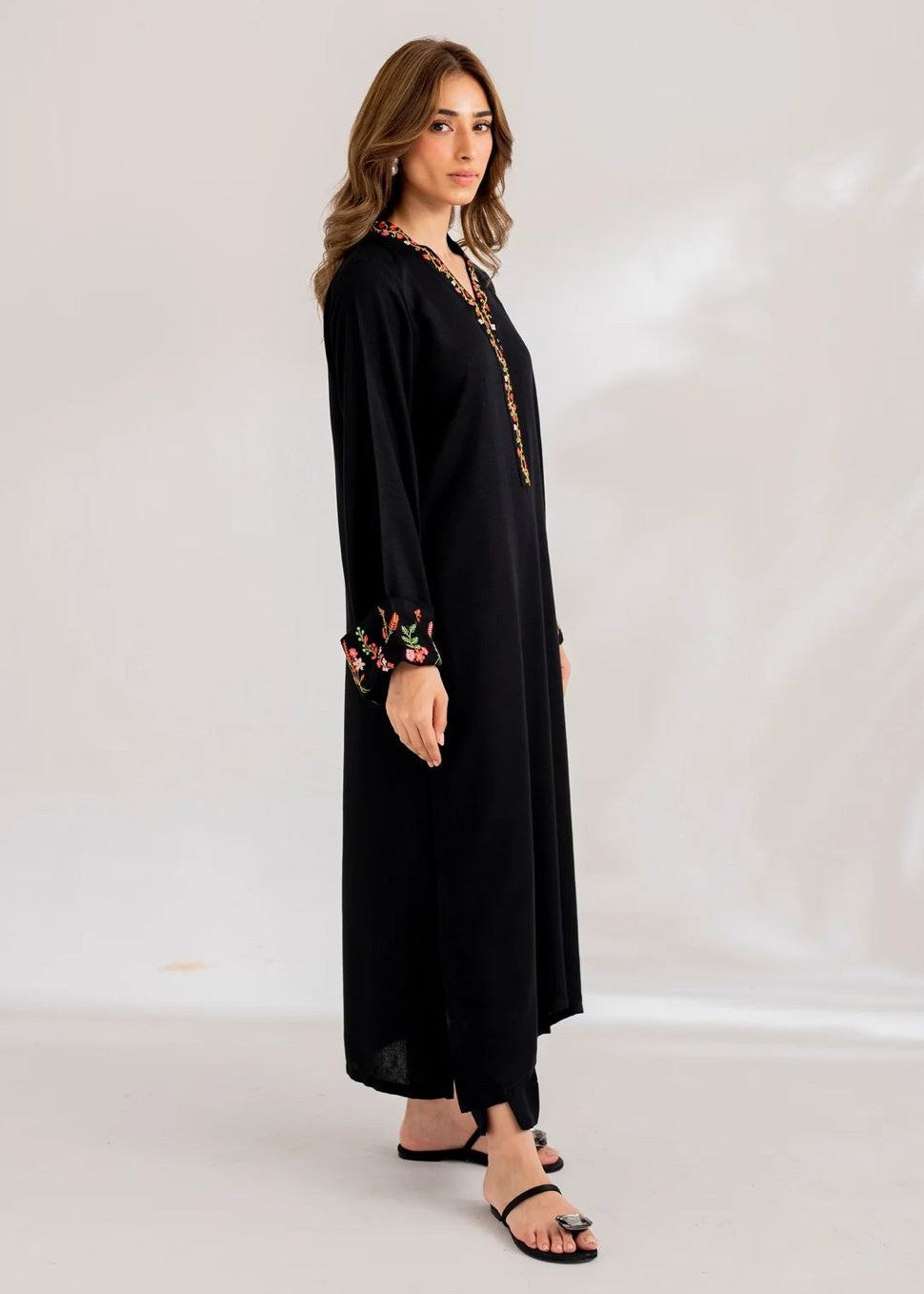 Anabya Garments Black Elegance Women 2pcs