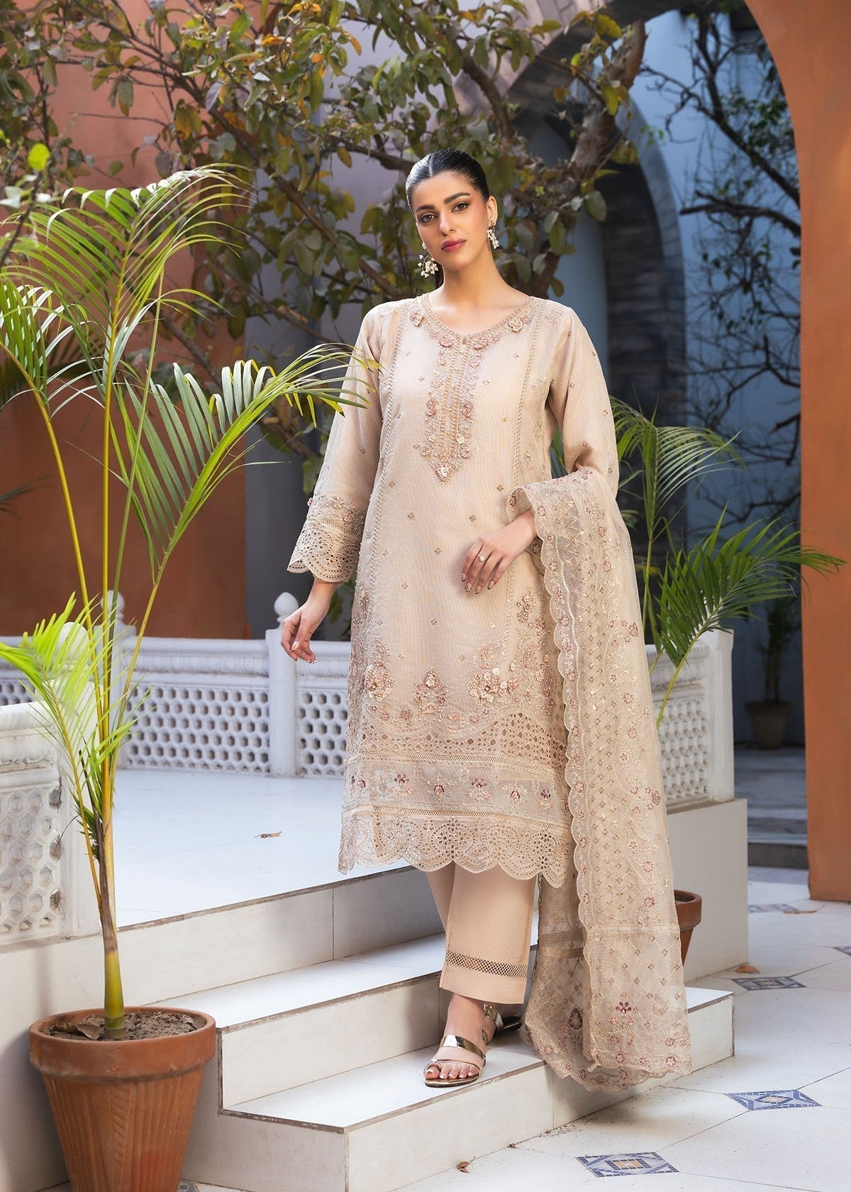 Bin Tayyab (BT006047 LBR) Women 3pcs