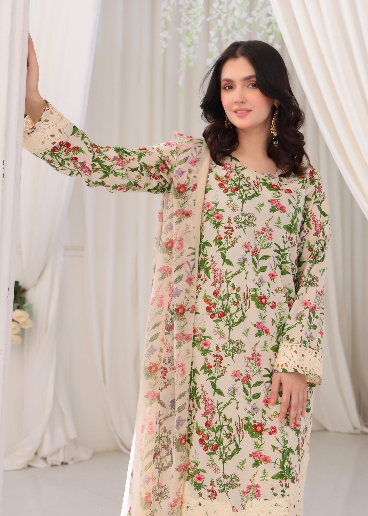 Polawn PD 25 303 | GULZAR PRET LAWN COLLECTION Women 3pcs