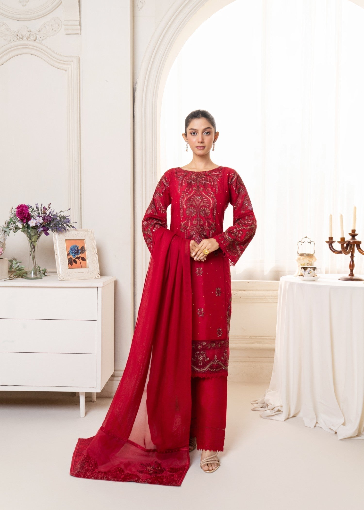 Sara Jahan naqoosh Women 3pcs