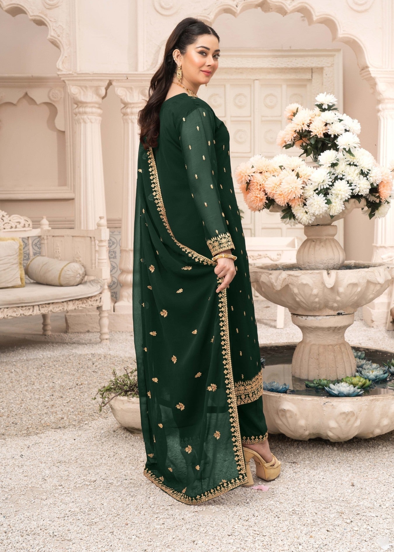 Abaan Zohan Ada Kaai Green Women 3pcs