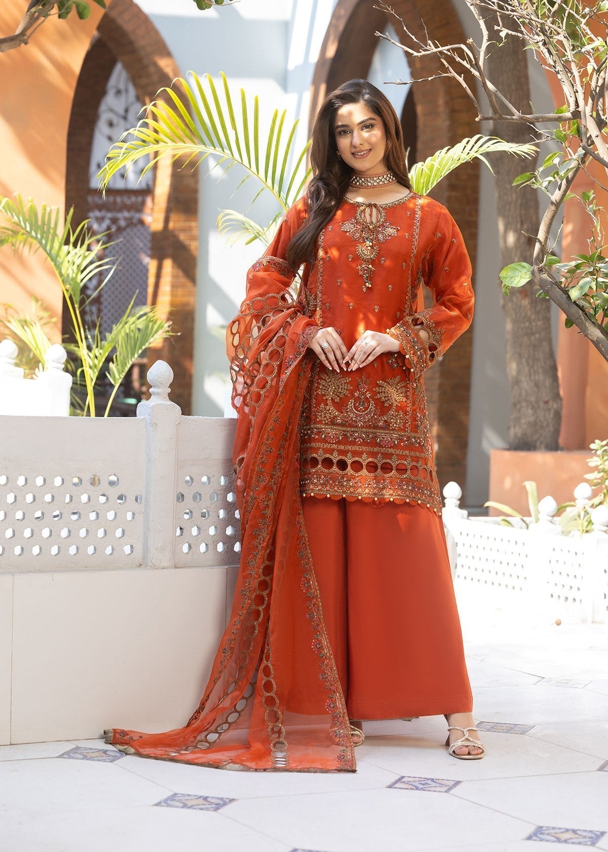 Bin Tayyab (BT006048 ORG) Women 3pcs