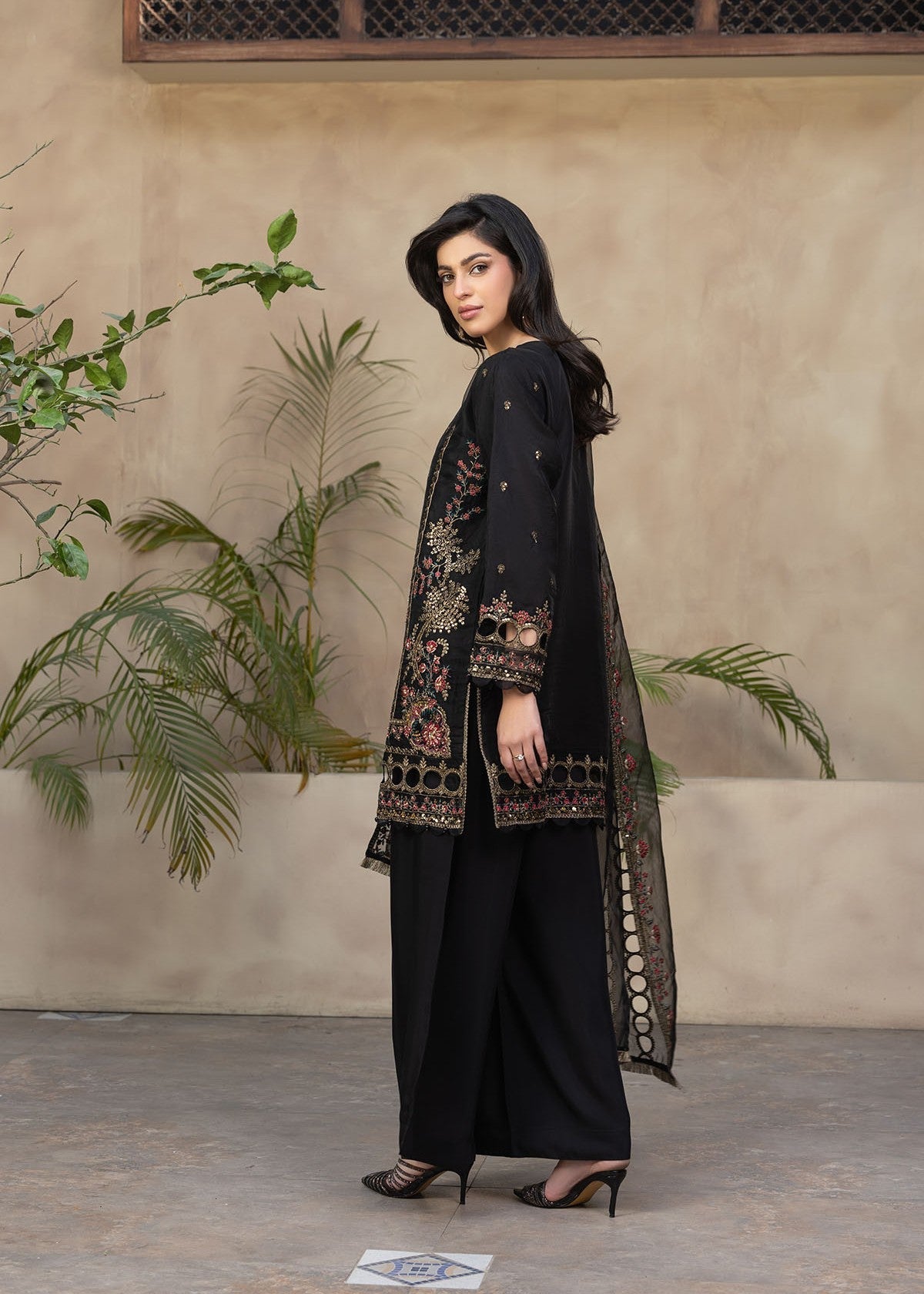 Bin Tayyab (BT006048 BLK) Women 3pcs