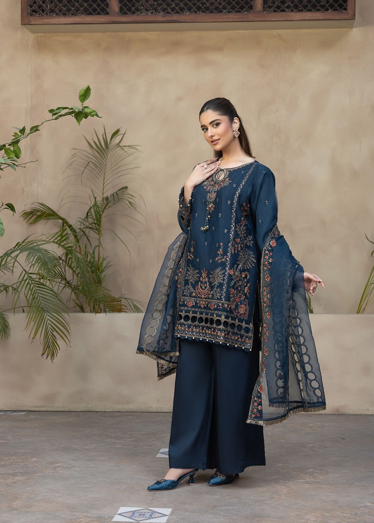 Bin Tayyab (BT006048 NBL) Women 3pcs