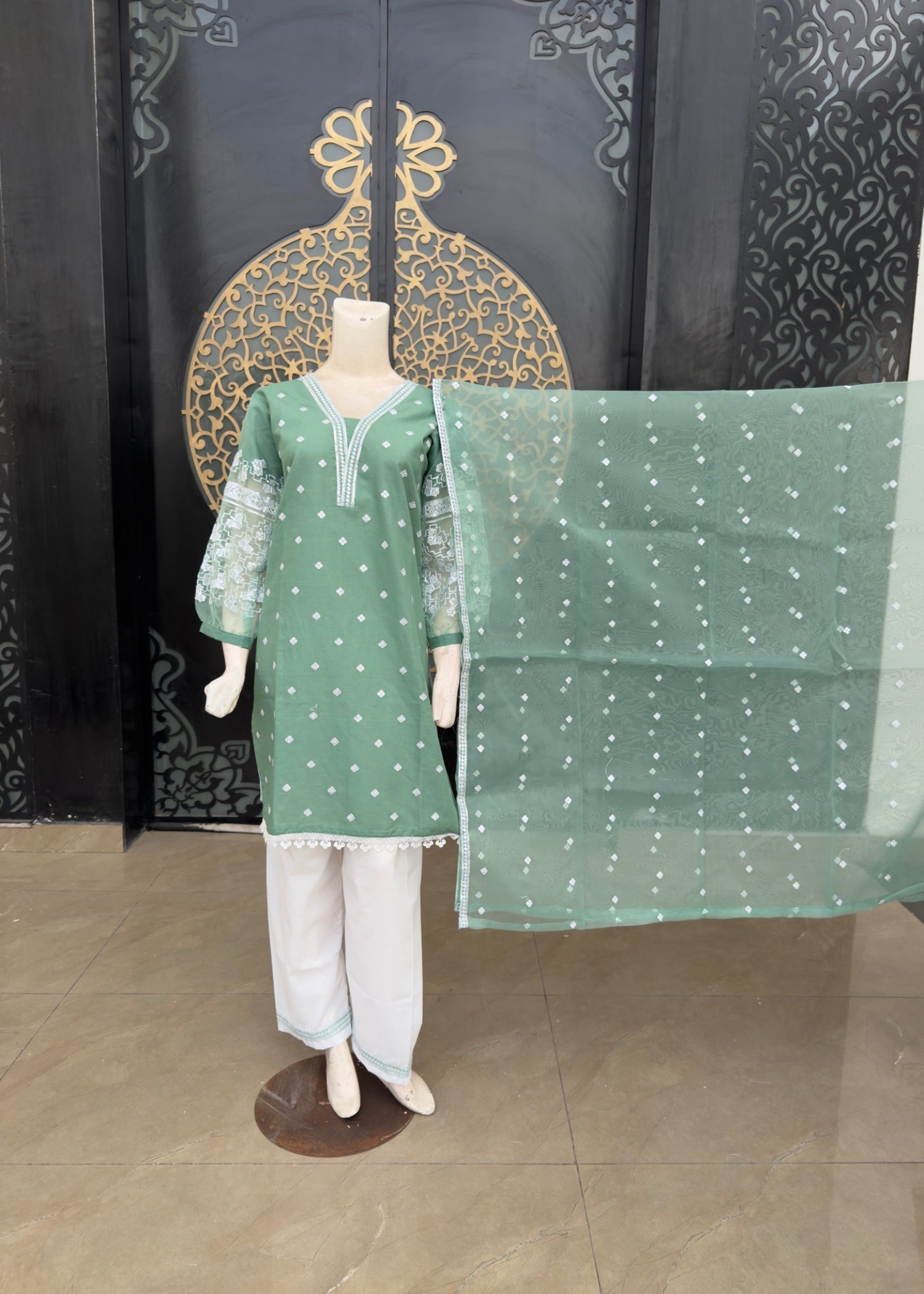 Noir Cotton Stitched Jp50(v) Women 3pcs