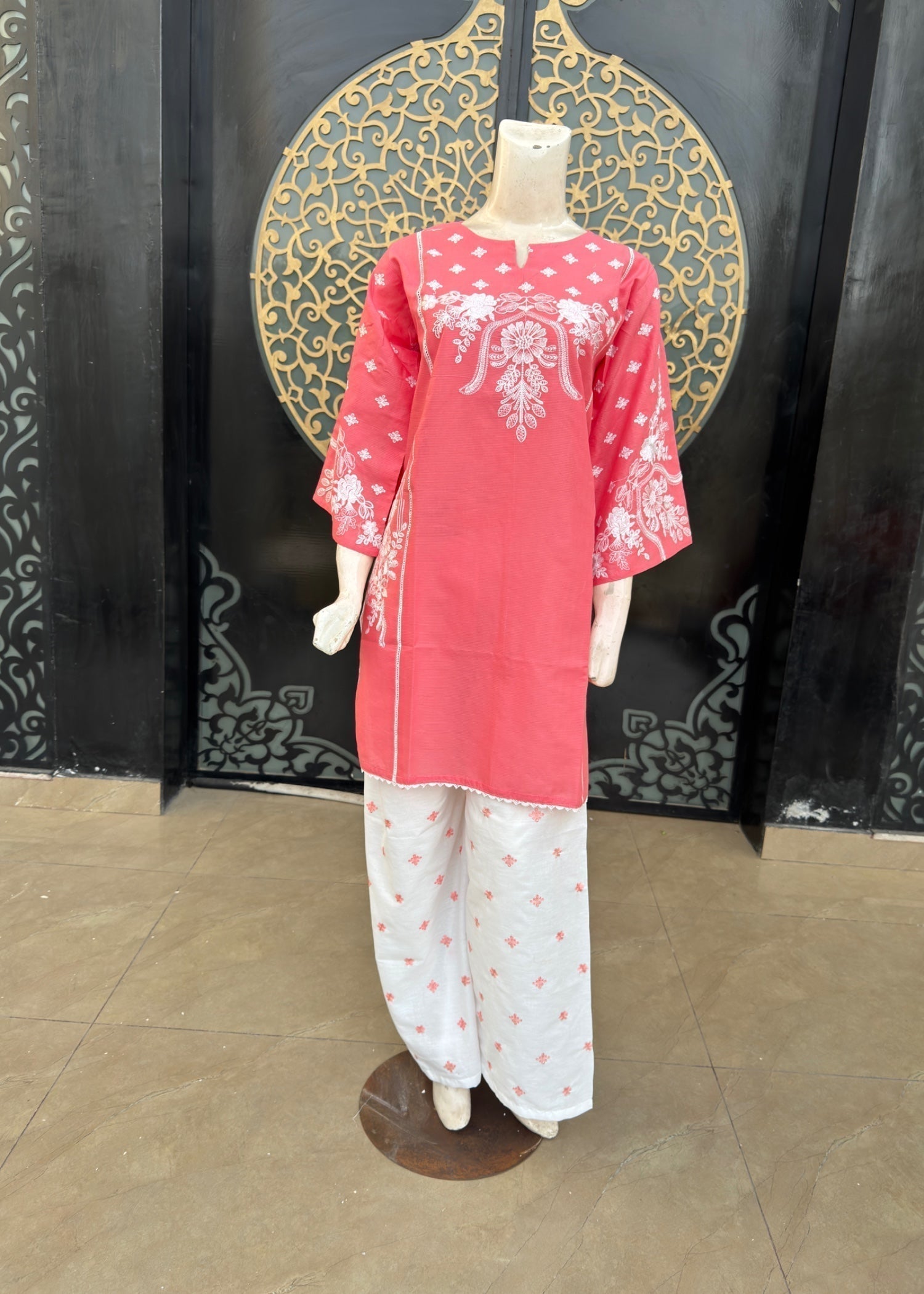 Noir Cotton Stitched Jp50(pp) Pink Women 3pcs