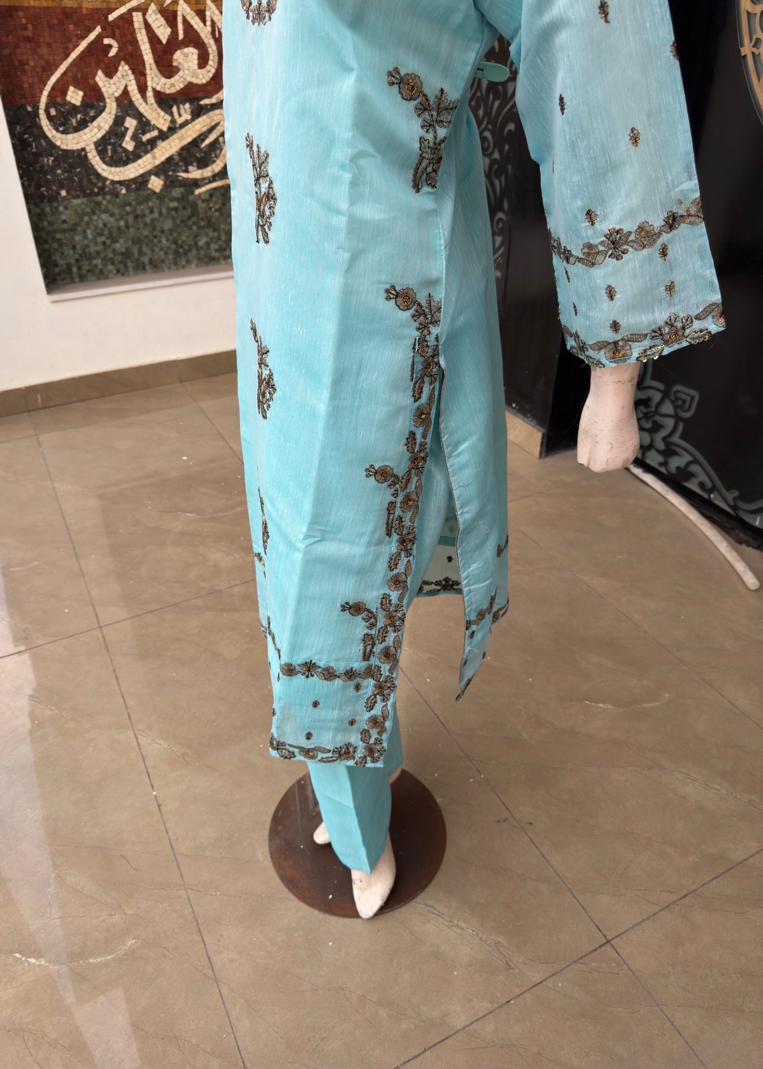 Noir Stitched jp52 Blue pp Women 3pcs