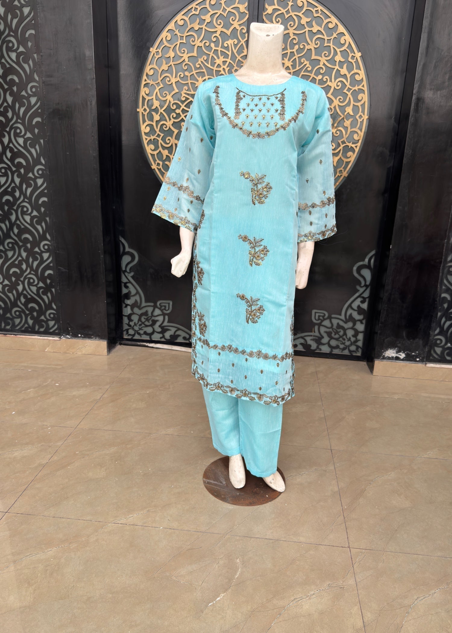 Noir Stitched jp52 Blue pp Women 3pcs