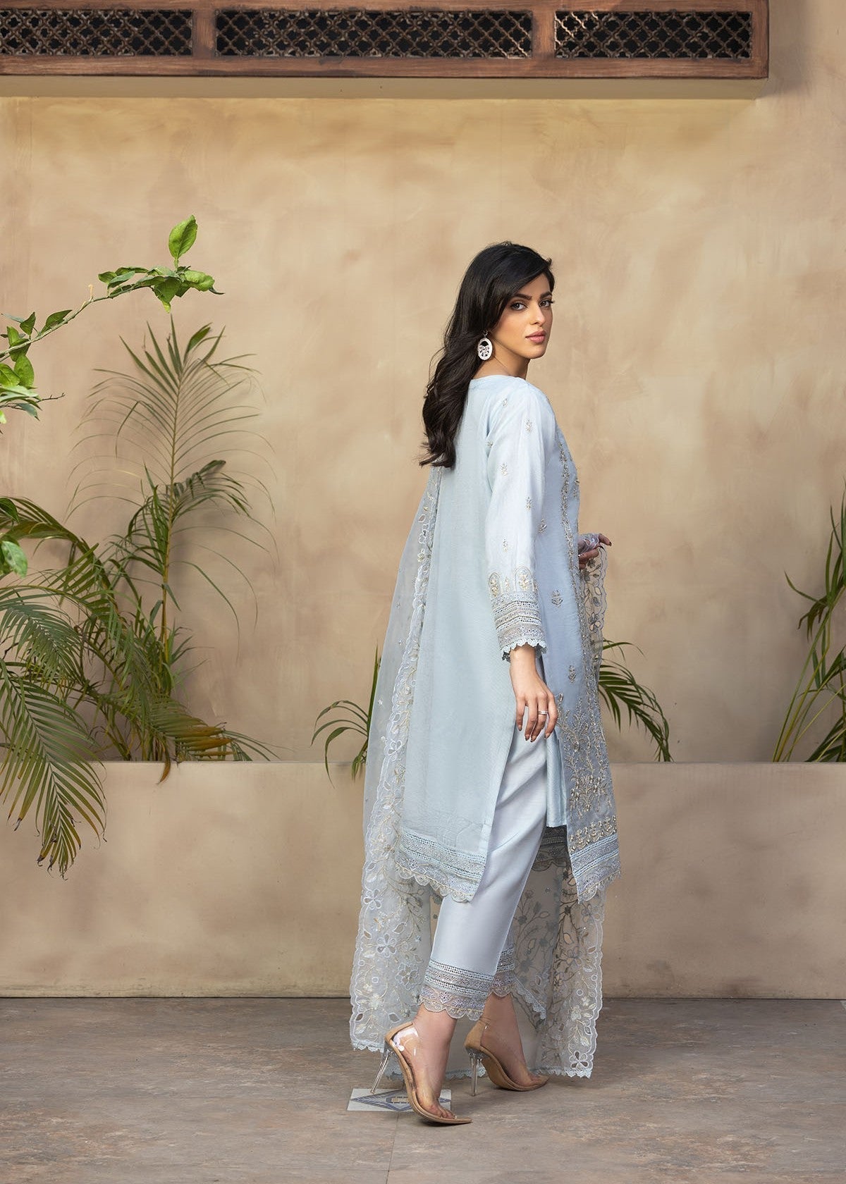 Bin Tayyab (BT006044 LBU) Women 3pcs